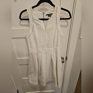 A/X Armani Exchange White Sleeveless Dress